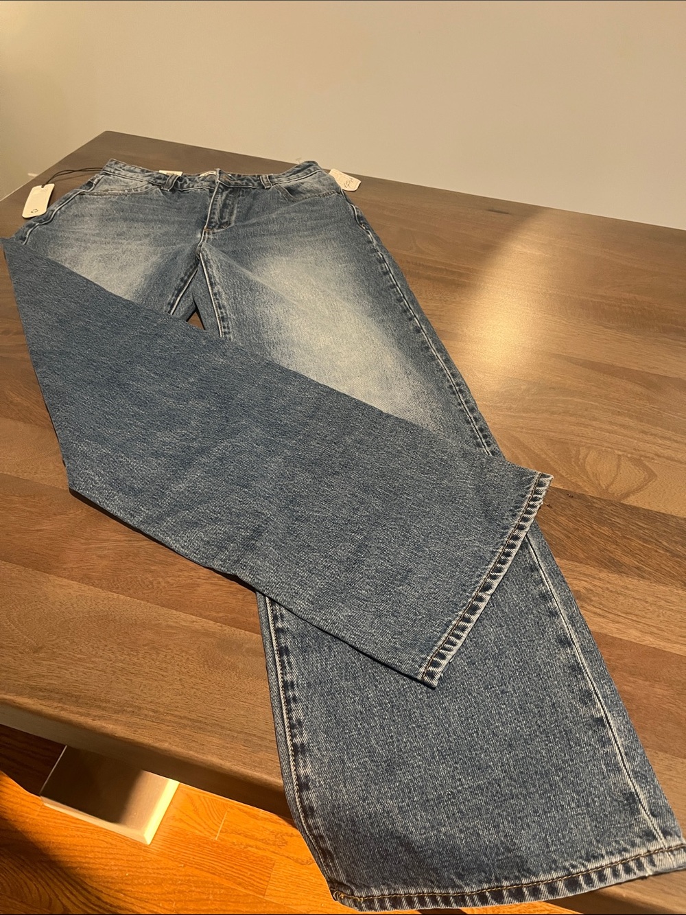 ROLLA'S Classic Light Wash Kate Baggy Jeans
